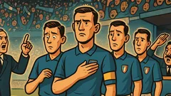 Barzelletta: L’Italia entra in campo da patrioti
