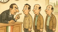 Barzelletta: «Sono arrivato con cinque minuti…»