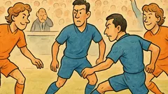 Barzelletta: Da terzino beffato dai gemelli olandesi