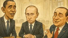 Barzelletta: Obama, il russo e Berlusconi si incontrano...