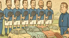 Barzelletta: Dopo il Mondiale, Panda a testa