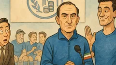 Barzelletta: CT annuncia l’INPS sponsor della squadra