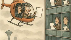 Barzelletta: Un elicottero si perde nella nebbia