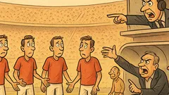 Barzelletta: Rossi è marcato, nessuno a cui passare!