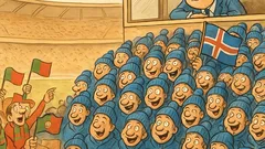 Barzelletta: Tifosi islandesi, ferie tutti insieme?